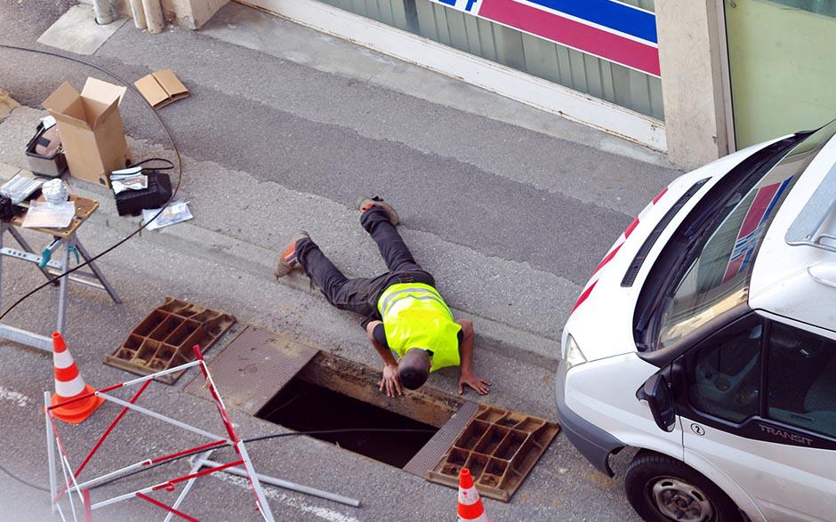 travaux assainissement Saint-Cyr-sur-Morin