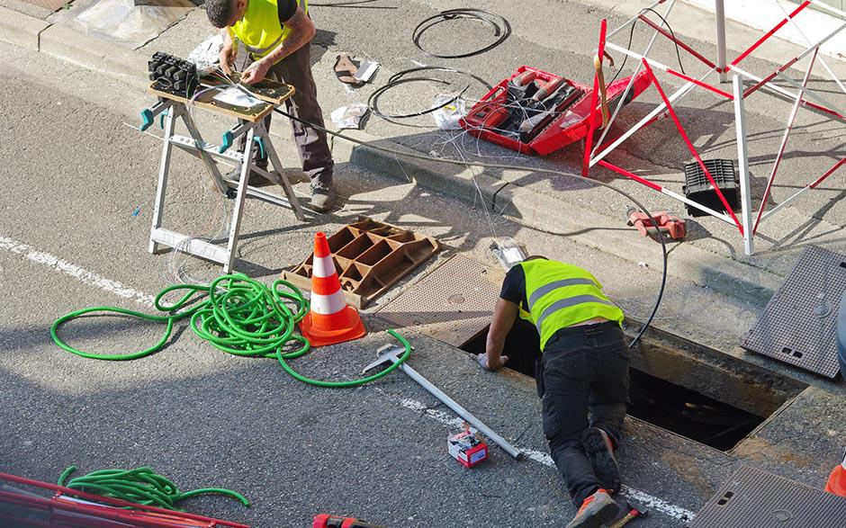 travaux assainissement Saint-Cyr-sur-Morin